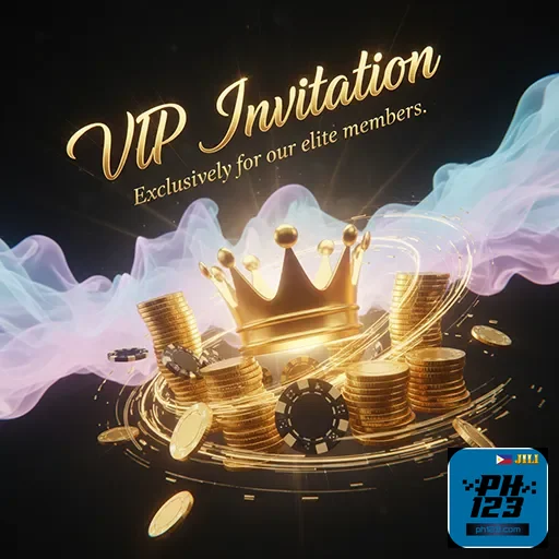 VIP Casino Club PH logo showcasing elite privileges and rewards - ph123