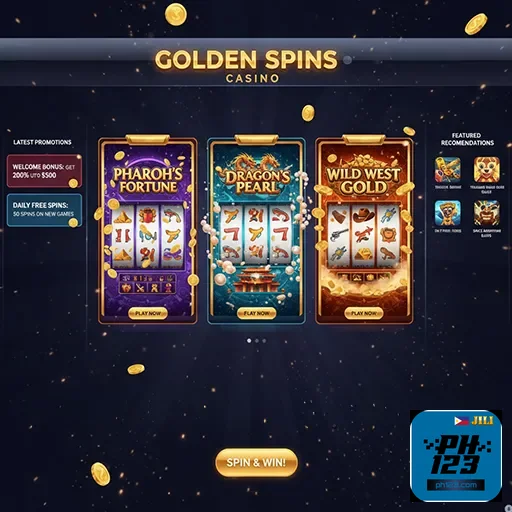 Mobile slots at the best casino site PH - ph123